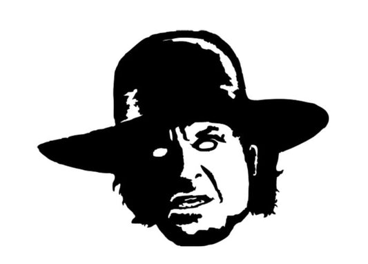Undertaker Vinyl Decal Sticker Halloween Horror Wrestling
