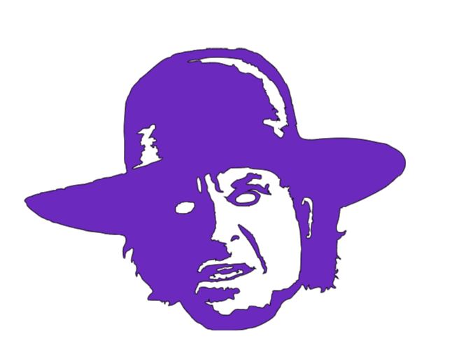Undertaker Vinyl Decal Sticker Halloween Horror Wrestling