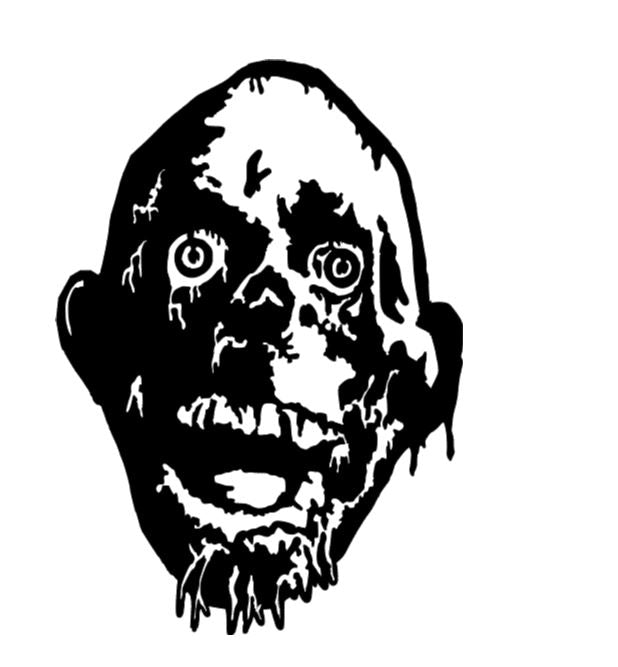 Tarman Return Living Dead Vinyl Decal Sticker Halloween Horror Metaphysical