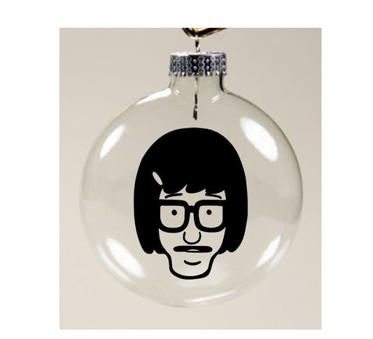 Tina Bob's Burgers Clear Christmas Ornament Shatterproof Horror Halloween