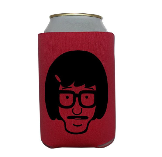 Tina Bob's Burgers Koozie Can Cooler Holder Horror True Crime