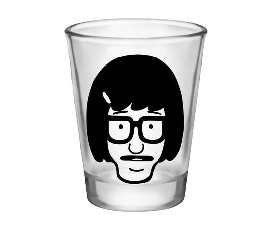 Tina Bob's Burgers Shot Glass Barware Horror Halloween