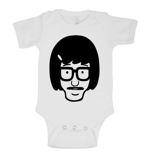 Tina Bob's Burgers Childrens Bodysuit Newborn 24 Months Horror Halloween
