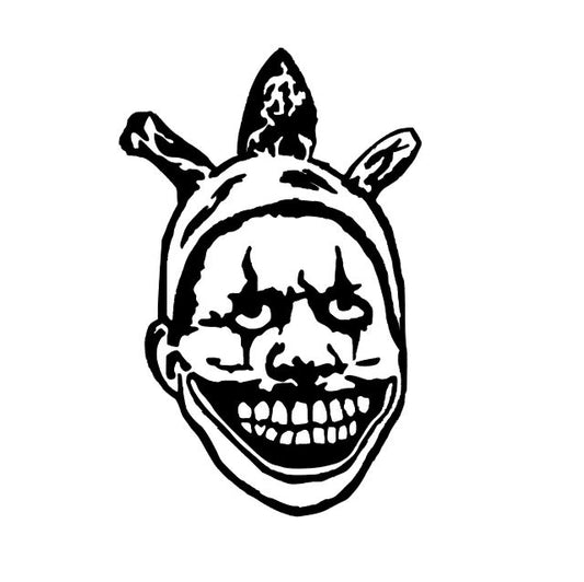 Twisty AHS Vinyl Decal Sticker Halloween Horror Metaphysical