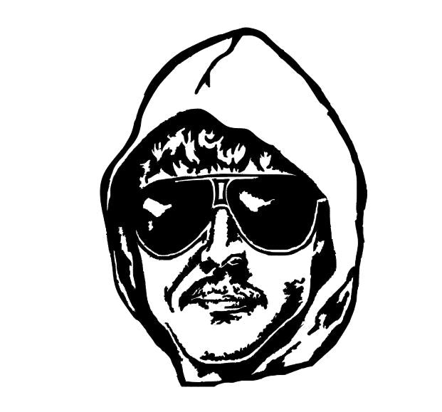 Unabomber Ted Kaczynski True Crime Vinyl Decal Sticker Halloween Horror Metaphysical