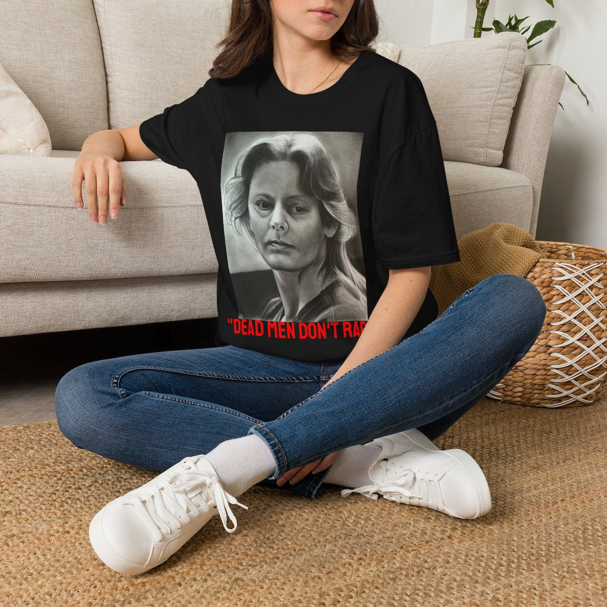 Aileen Wuornos 'Dead Men Don't Rape' True Crime Shirt Unisex Alternative Clothing