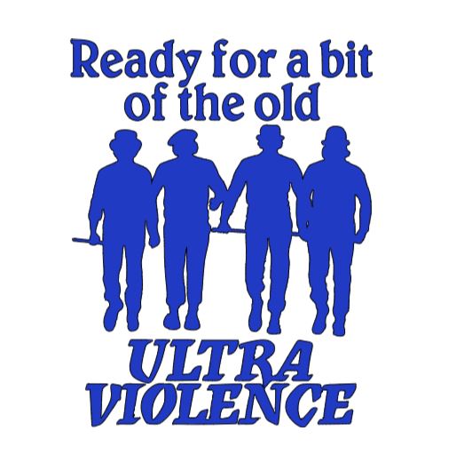 Clockwork Orange Droogs Ultra Violence Vinyl Decal Sticker Halloween Horror Metaphysical