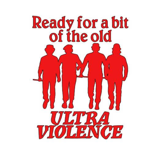 Clockwork Orange Droogs Ultra Violence Vinyl Decal Sticker Halloween Horror Metaphysical