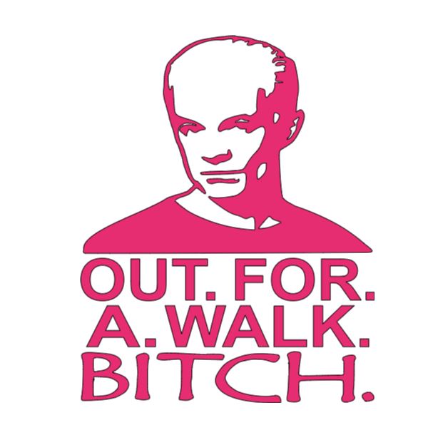 Spike Walk Bitch Buffy Vinyl Decal Sticker Halloween Horror Metaphysical