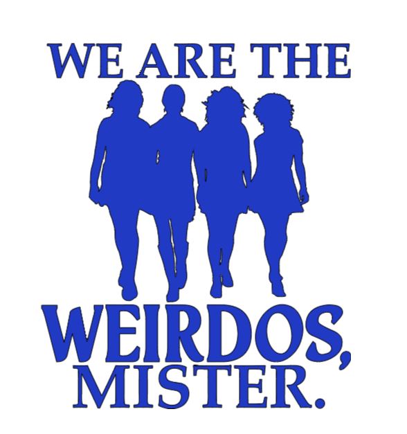 We are the Weirdos Mister The Craft Vinyl Decal Sticker Halloween Horror Metaphysical