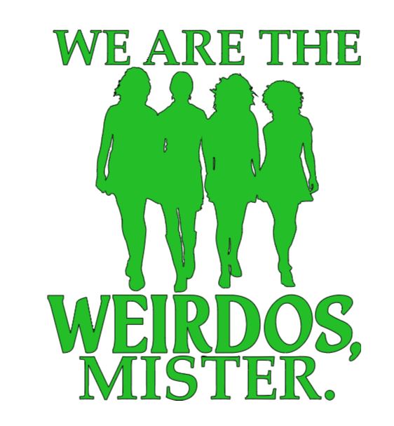 We are the Weirdos Mister The Craft Vinyl Decal Sticker Halloween Horror Metaphysical