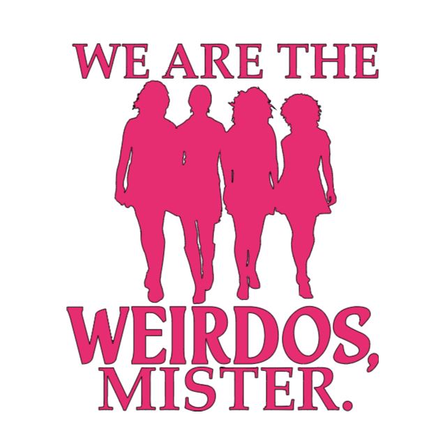 We are the Weirdos Mister The Craft Vinyl Decal Sticker Halloween Horror Metaphysical