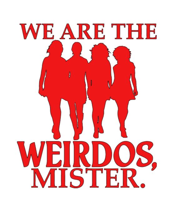 We are the Weirdos Mister The Craft Vinyl Decal Sticker Halloween Horror Metaphysical