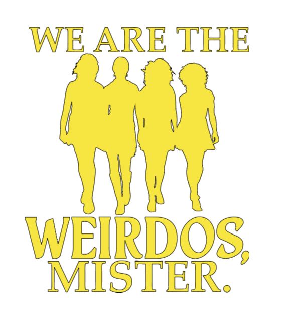 We are the Weirdos Mister The Craft Vinyl Decal Sticker Halloween Horror Metaphysical