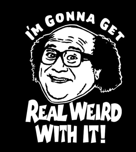 Frank Weird Always Sunny Philadelphia Vinyl Decal Sticker Halloween Horror