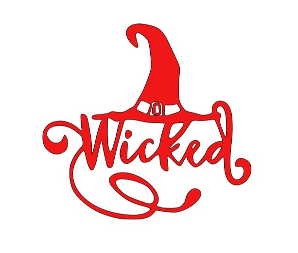 Wicked Witch Vinyl Decal Sticker Halloween Horror Metaphysical