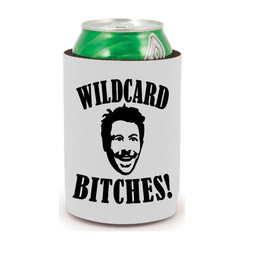 Charlie Wildcard Always Sunny in Philadelphia Koozie Can Cooler Holder Horror