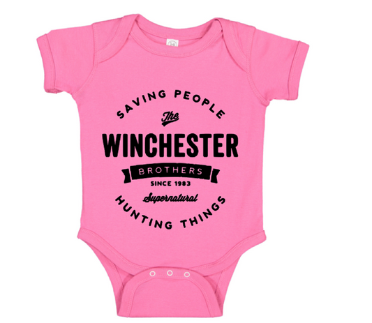 Supernatural Winchester Childrens Bodysuit Newborn - 24 Months Horror Halloween Metaphysical