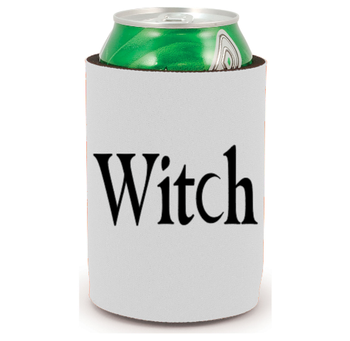 Witch Koozie Can Cooler Holder Horror True Crime Oddity Witchcraft