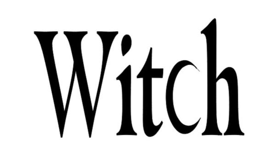 Witch Vinyl Decal Sticker Halloween Horror Metaphysical