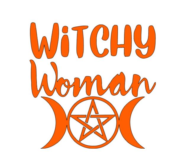 Witchy Woman Vinyl Decal Sticker Halloween Horror Metaphysical