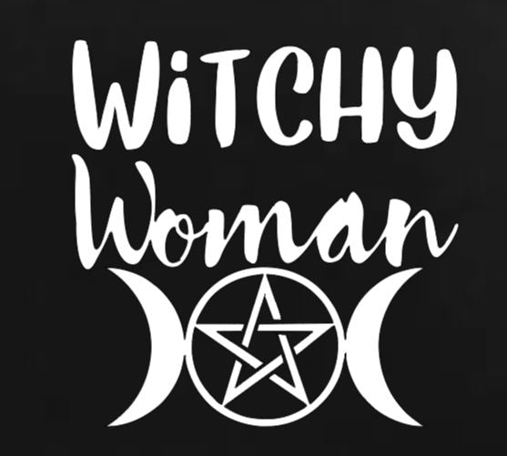 Witchy Woman Vinyl Decal Sticker Halloween Horror Metaphysical