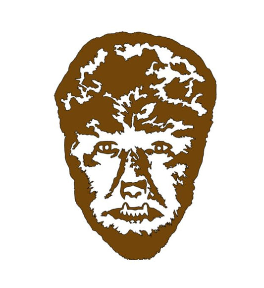Wolfman Universal Vinyl Decal Sticker Halloween Horror Metaphysical