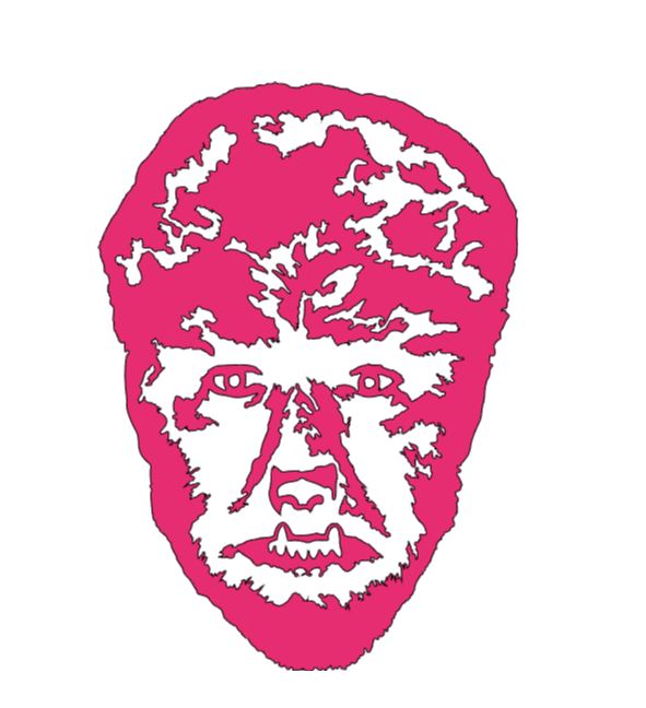 Wolfman Universal Vinyl Decal Sticker Halloween Horror Metaphysical