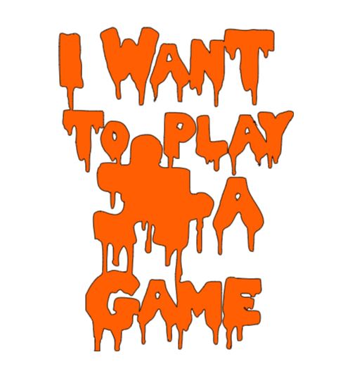Saw I Want to Play a Game Vinyl Decal Sticker Halloween Horror Metaphysical