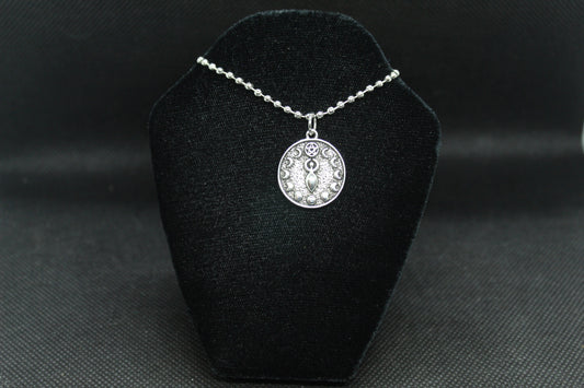 Moon Phase Necklace Crystal Witch Witchy Jewelry Witchcraft Wicca Wiccan Pagan Metaphysical