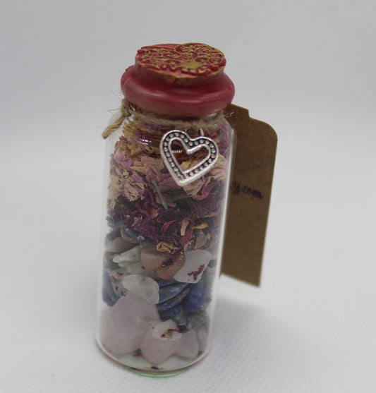 Love Romance Spell Jar Witch Witchy Witchcraft Wicca Wiccan Pagan Metaphysical