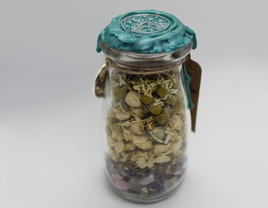 Sleep Well Spell Jar Witch Witchy Witchcraft Wicca Wiccan Pagan Metaphysical